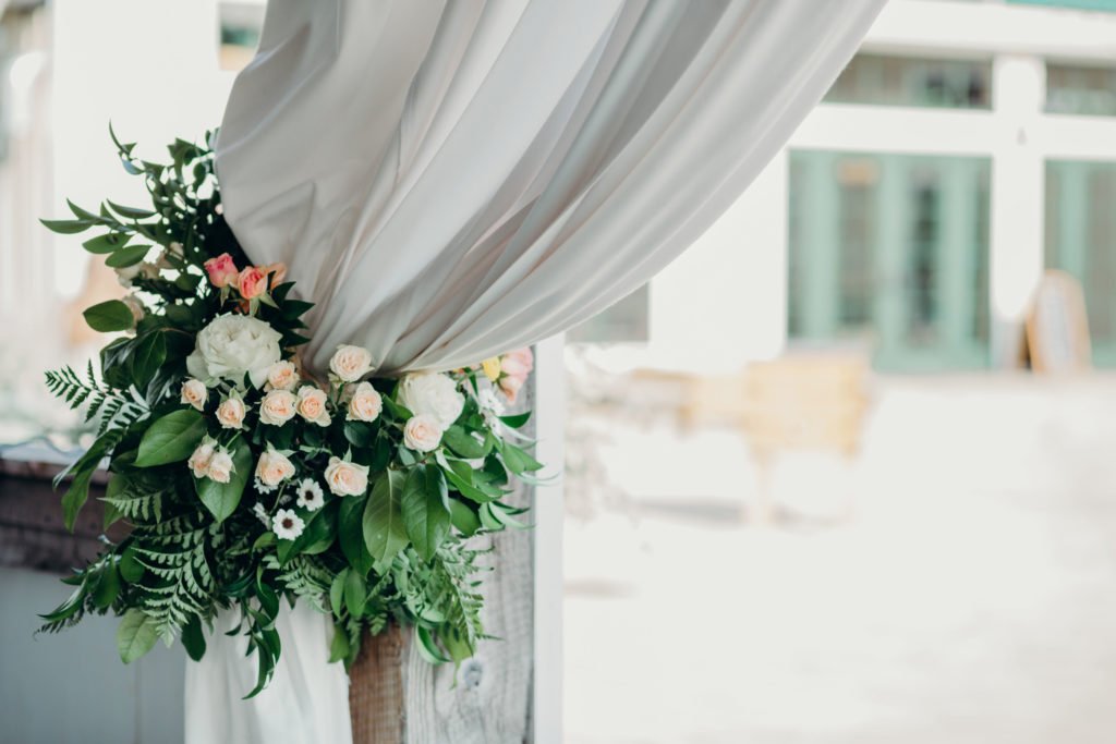 floral wedding decoration