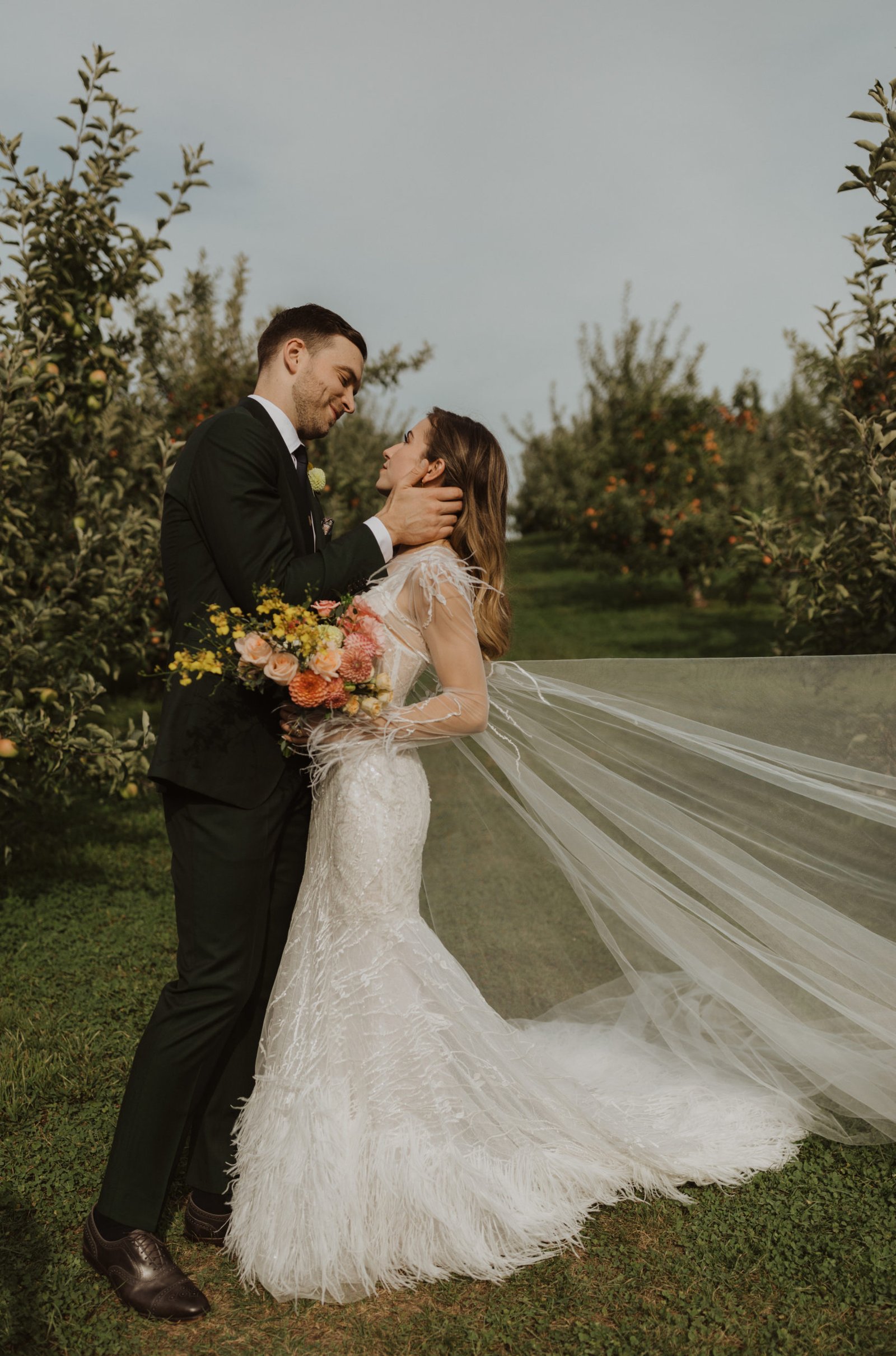 Fun + Feathers = A Bespoke Summer Wedding at Quonquont Farm