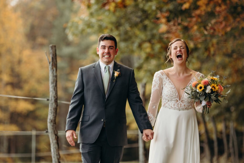 bride and groom