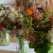 flowers in vases on a table