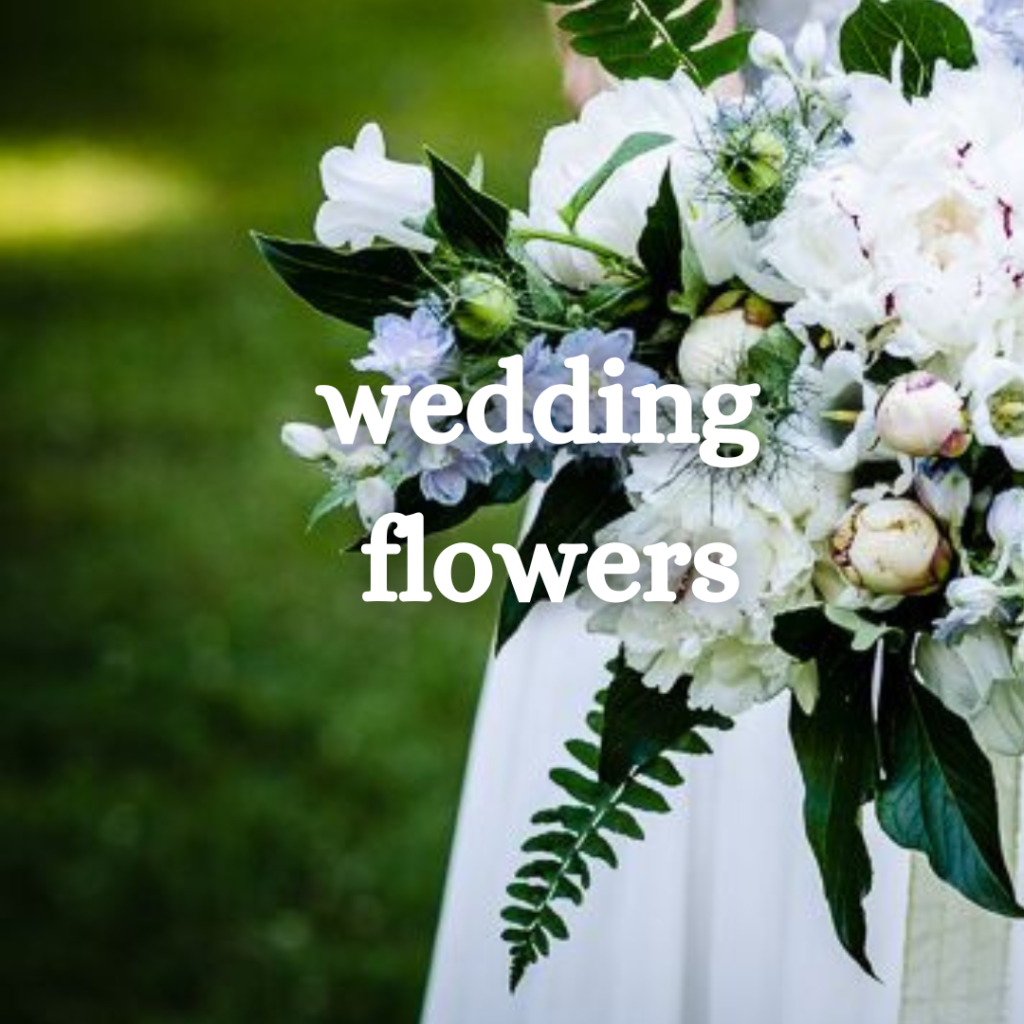 click here to learn about wedding flowers