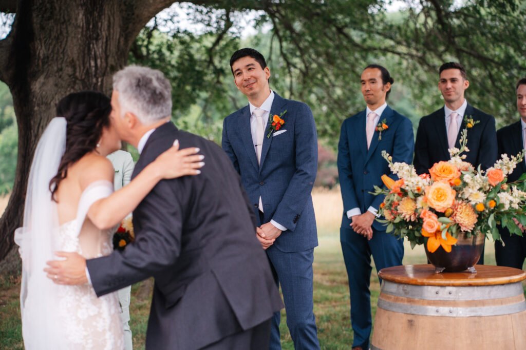 wedding ceremony flowers